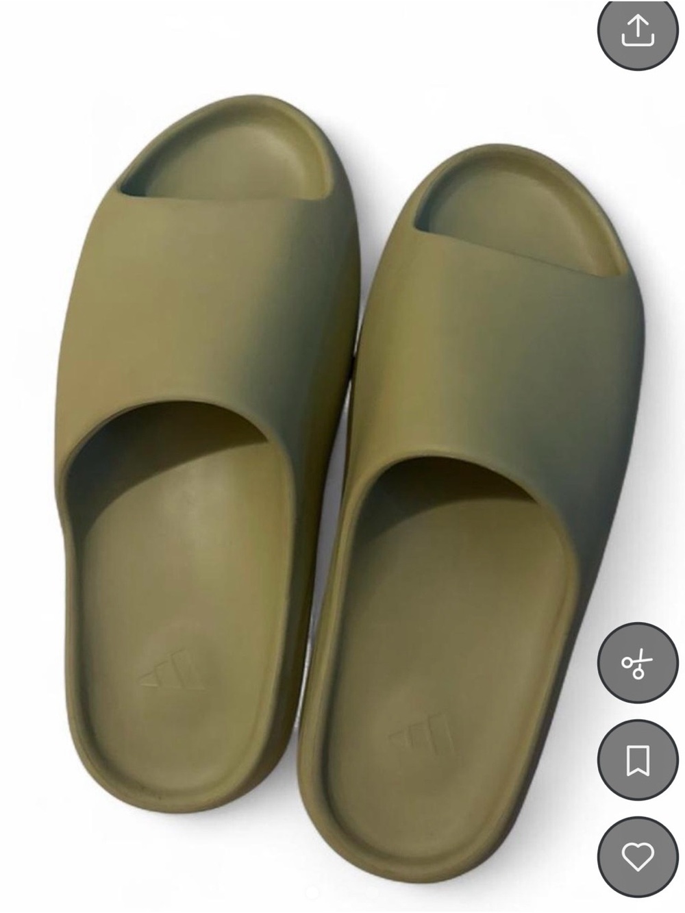 Yeezy Olive Green Slide Sandals